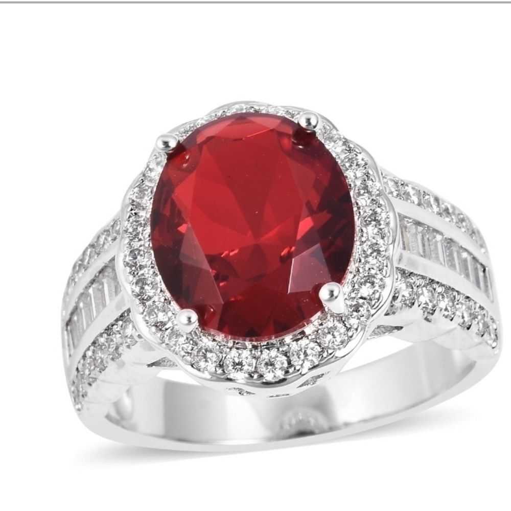 Red Glass Ring